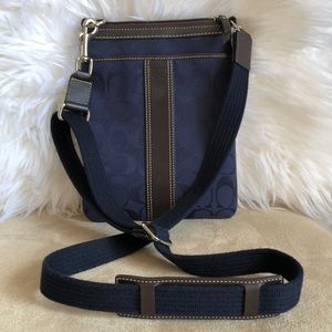 Coach signature crossbody